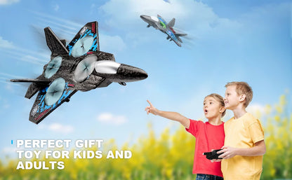L0712 RC Remote Control Airplane 2.4G Gravity Sensing RC Glider One Key Takeoff 360° Rotation Plane EPP Foam Kids Toys