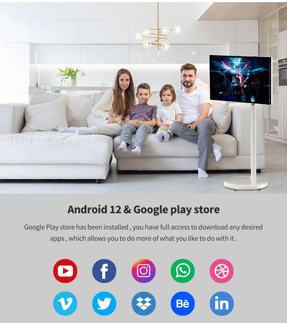 smart tv portable tv 21.5 27 32 inch rt tv standby me smart television portable For Home Business Gaming train