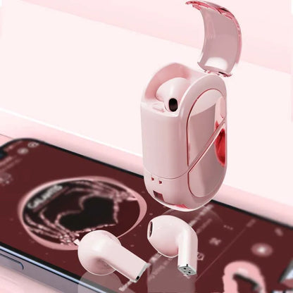 Creative Rotatable Love TWS 5.3 Wireless Earphones – Deformable, Flexible Design for Ultimate Comfort and Superior Sound Quality