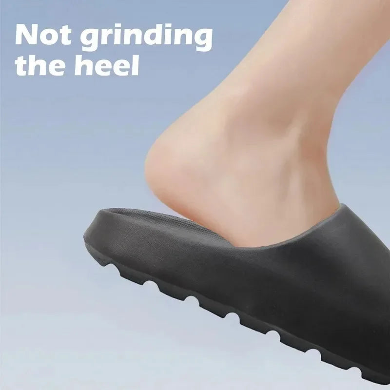 Men's Slippers EVA Soft Thick Soled Summer Fashion Slippers & Women's Yeezys Slides Beach Sandals